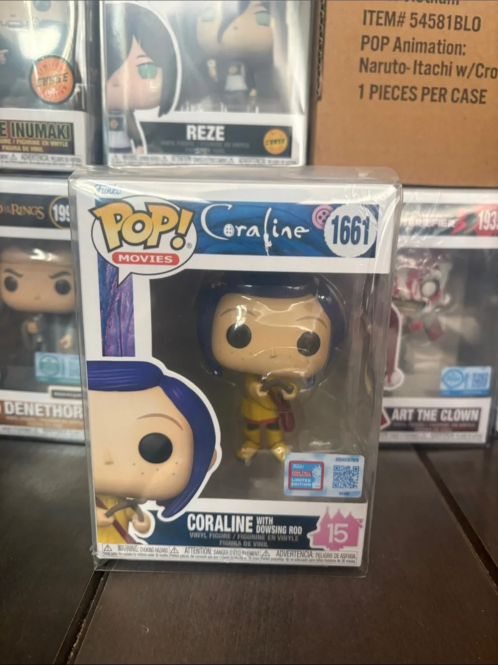 Funko Coraline Pop! Vinyl Figure - Blue Hair, Yellow Outfit